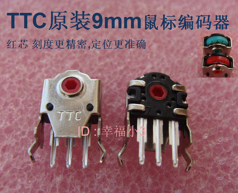 1pc original TTC mouse encoder for KINZU deathadder Krait Rapoo decoder 9mm red core ► Photo 1/1