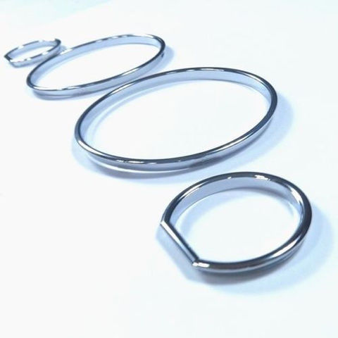 Chrome Styling Dashboard Gauge Ring Set For BMW E32 / E34 Models ► Photo 1/4