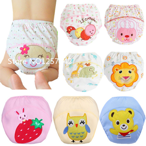 Hotsale Baby Training Pants  Washable Baby Cloth Diaper Cover Waterproof  Baby Diapers Reusable Cloth Nappy Pocket Underwear ► Photo 1/5