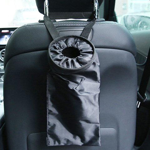 Car Seat Back Trash Holder Hang Litter Bag Garbage Storage Rubbish Container Oxford cloth Car Waste Bins Cleaning Tools ► Photo 1/6