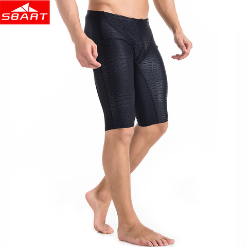 SBART Men's Wetsuits Trunks Sharkskin Lycra Breathable Swim Dive Swimwear Rash Guards Swimming Surfing Diving Bathing Suits ► Photo 1/1