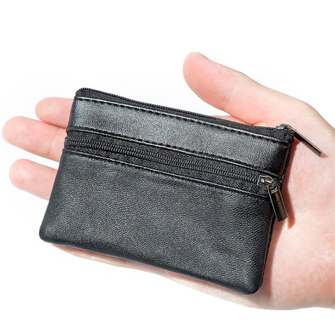 Women Men Coin Purse Men Small Bag Wallet Change Purses Zipper Money Bags Children Mini Wallets Leather Key Holder carteira ► Photo 1/6