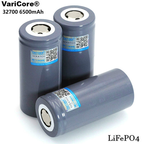 VariCore 3.2V 32700 6500mAh LiFePO4 Battery 35A Continuous Discharge Maximum 55A High power battery ► Photo 1/5