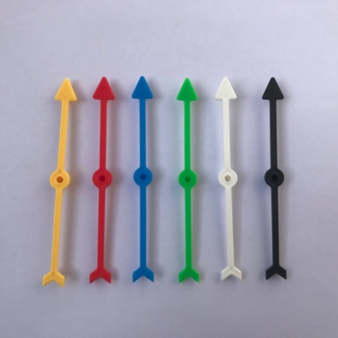 6PCS 100mm Arrow Plastic Pawn/Chess For Board Game And Card Game Accessories 10CM ► Photo 1/6