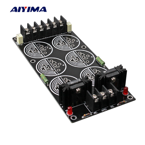 AIYIMA 120A Rectifier Filter Power Supply Board Solder Schottky 35MM 6 Capacitances Rectification Amplifier DIY ► Photo 1/4