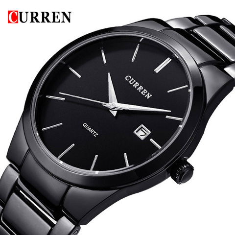 2022 Fashion CURREN Watches Sport Steel Clock Top Quality Military Men's Male Luxury Gift Wrist Quart Watches relogio masculino ► Photo 1/5