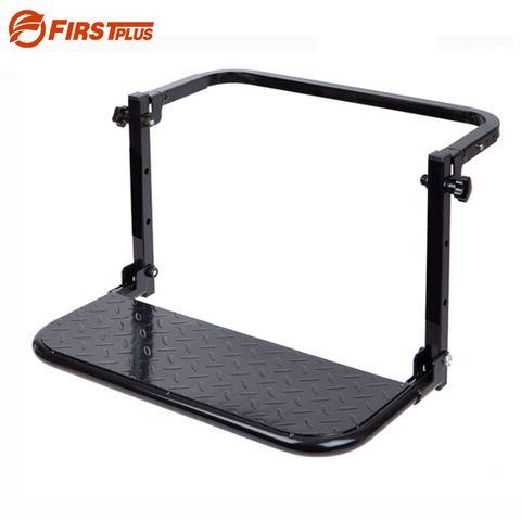 Protable Folding SUV MPV Car Stairs Tyre Mount Steps Ladder For Vehicle Roof Racks Bike Luggage Car Travel ► Photo 1/6