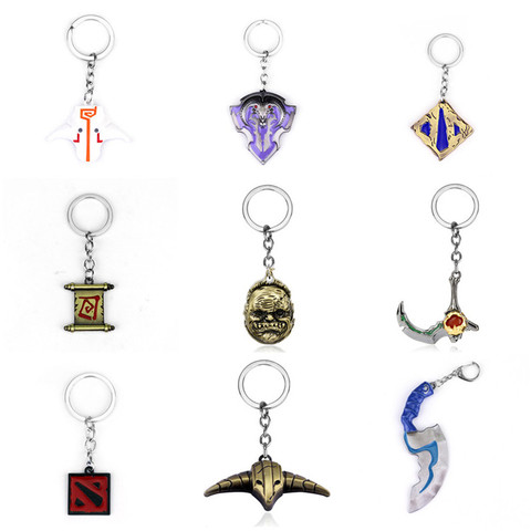 Dota 2 keychain Pudge Toys set New Game Dota2 Weapons Sword Talisman Props Ornaments Car Styling Decor Gift for Player Game Gift ► Photo 1/6