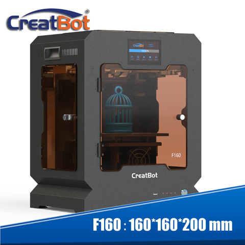 enclosed metal case small 3d printing machine 160*160*200 mm Creatbot F160 PEEK 3d printer for dental printing medical area ► Photo 1/6