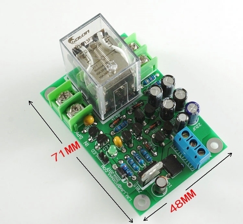 Dual channel Silver contact relay UPC1237 Speaker Protection Board  ► Photo 1/1