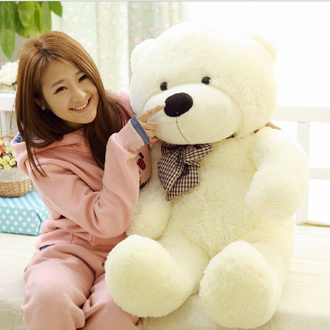 Large Size 80cm Stuffed Teddy Bear Plush Toy Big Embrace Bear Doll Lovers/Christmas Gifts Birthday gift ► Photo 1/4