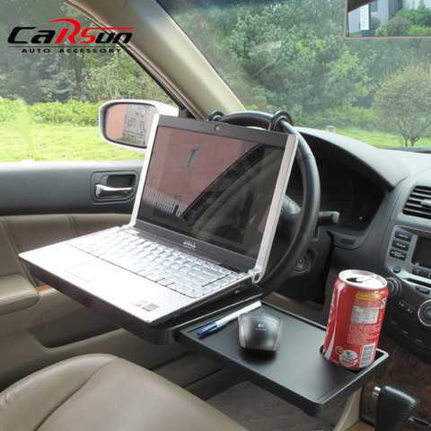 Portable Foldable Car Laptop Stand Foldable Car Seat/Steering Wheel Laptop/Notbook Tray Table Food/drink Holder Stand SD-1504 ► Photo 1/3