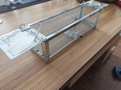 Double door Reusable Catching Mice Mouse Traps Bait Snap Rodent Catcher Mice mousetrap Hunt Rat Cage Single Mice Rodent Cage ► Photo 1/6