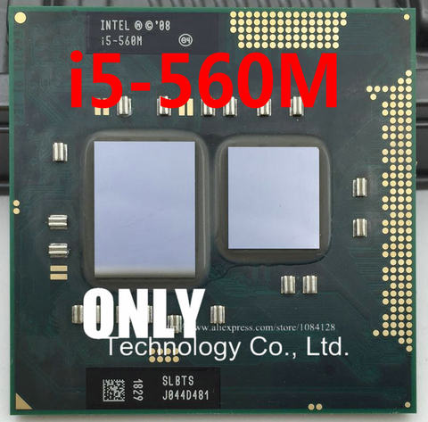 i5-560M Processor (3M Cache,2.66GHz ~3.2Ghz, i5 560M , SLBTS ) PGA988 TDP 35W Laptop CPU Compatible HM55 HM57 QM57 ► Photo 1/2