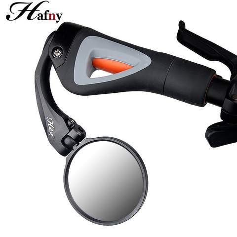 Hafny Flexible Bike Mirrors Clear Rear View Mirror Handlebar End Back Eye Safety Mirror For Bicycle MTB Road Bicycle Mirror ► Photo 1/6