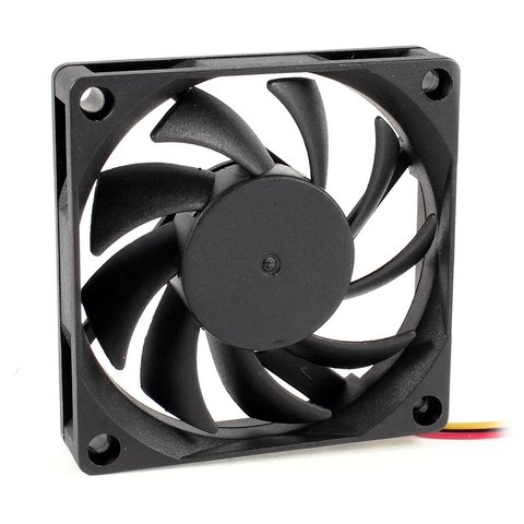 70x70mm 12V 3-Pin PC Computer Case CPU DC Brushless Cooler Fan Black ► Photo 1/1