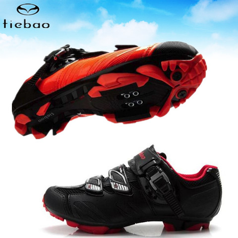 Tiebao Cycling Shoes Sapatilha Ciclismo MTB Mountain Bike Chaussure Vtt Outdoor Professional Women Sneakers Men Bicycle Shoes ► Photo 1/6