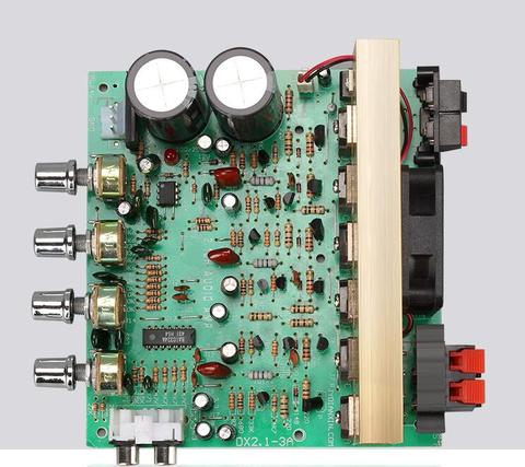 100W X2 Power Audio Amplifier Board 2.1 Channel High Power 120w subwoofer Bass Amplifier Board RCA For Speaker Theater ► Photo 1/6