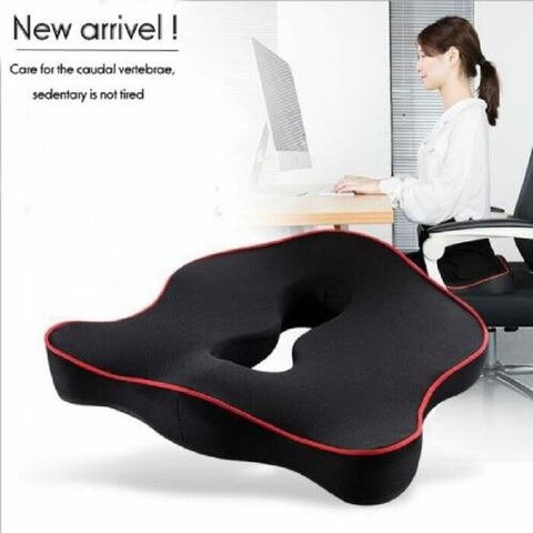 Premium Memory Foam Seat Cushion Coccyx Orthopedic Car Office Chair Cushion Pad Back Pain Relief ► Photo 1/6
