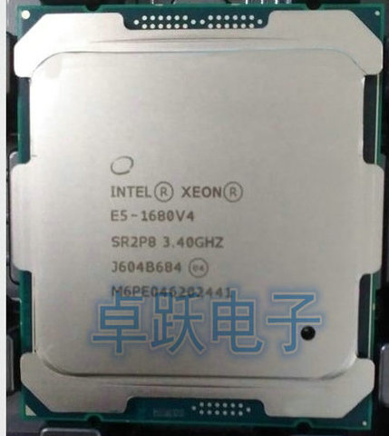 E5-1680 V4 Original Intel Xeon OEM version E5-1680V4 3.40GHZ 8-Core 20MB SmartCache 140W E5 1680V4 LGA2011-3 free shipping ► Photo 1/1