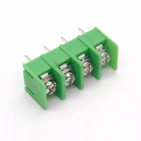 10Pcs KF7.62-4P 7.62mm pitch connector pcb screw terminal block connector 4pin ► Photo 1/3