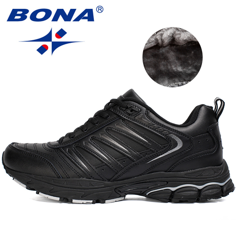 BONA New Classics Style Men Running Shoes Outdoor Walking Jogging Sneakers Lace Up Athletic Shoes Comfortable Sport Shoes Men ► Photo 1/6