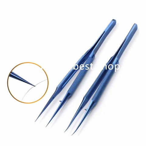 Microscopic instruments Titanium alloy Micro scissors, Conjunctiva Toothed, Forceps Probes,Hooks ,Spatulas, Speculums tweezers ► Photo 1/1