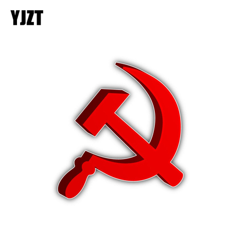 YJZT 10.2CM*11CM Creative Funny Soviet Symbol Russia Decal Car Sticker Decal 6-0174 ► Photo 1/2