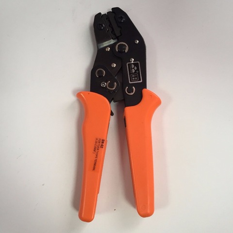 SN-02 SNA-02 Hand Tool Mini European Style Crimping Plier Crimper For Non-Insulated Terminals AWG 24-14 0.25-2.5mm2 ► Photo 1/6