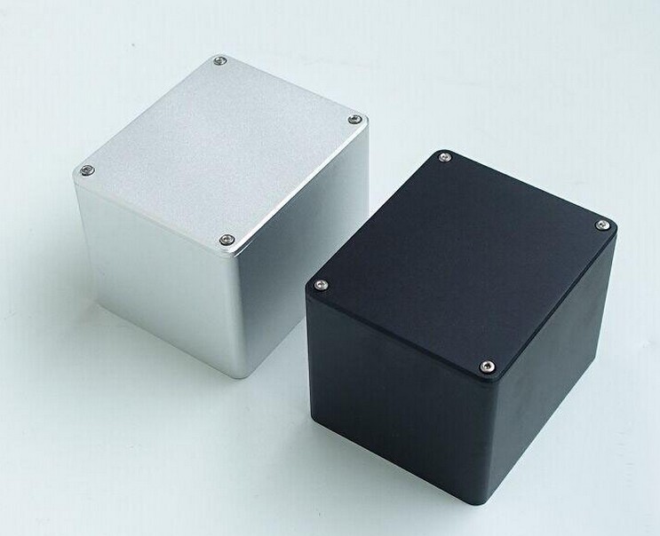 1PC 130*100*116mm Aluminum Triode Transformer Cover Case Enclosure HIFI AMP DIY 