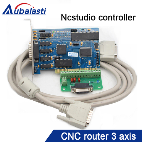 Ncstudio controller 3 axis CNC studio system for cnc router 5.4.49 /5.5.55/ 5.5.60 English version ► Photo 1/6