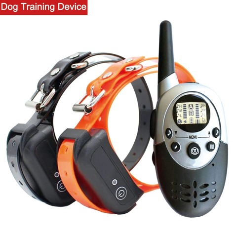 1000m Pet Habit Trainer LCD Backlight Long Distance Control All Size Sound Remind\Vibration\Shock Dog Collar Built-in Battery ► Photo 1/6