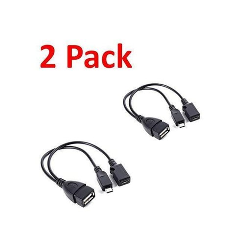 2 Pack Usb Port Terminal Adapter Otg Cable For Fire Tv 3 Or 2nd Gen Fire Stick ► Photo 1/6