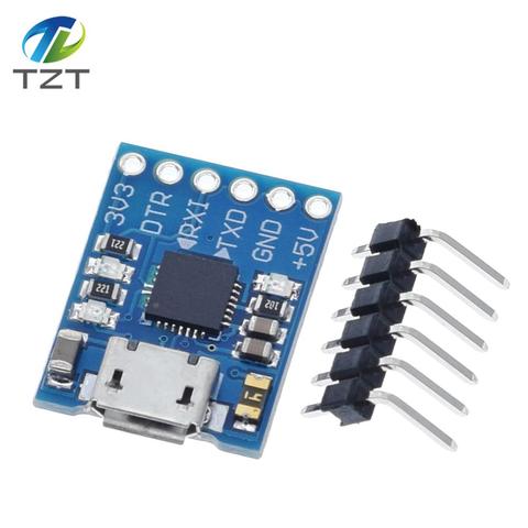 1pcs CJMCU CP2102 MICRO USB to UART TTL Module 6Pin Serial Converter UART STC Replace FT232 NEW for arduino ► Photo 1/6