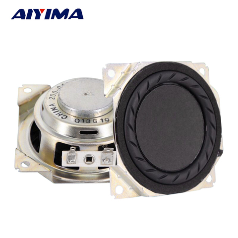 AIYIMA 2Pcs 3 Inch Hifi Subwoofer Audio Speaker 4Ohm 20W Neodymium Magnetic Bass Speaker Audio Loudspeaker ► Photo 1/1