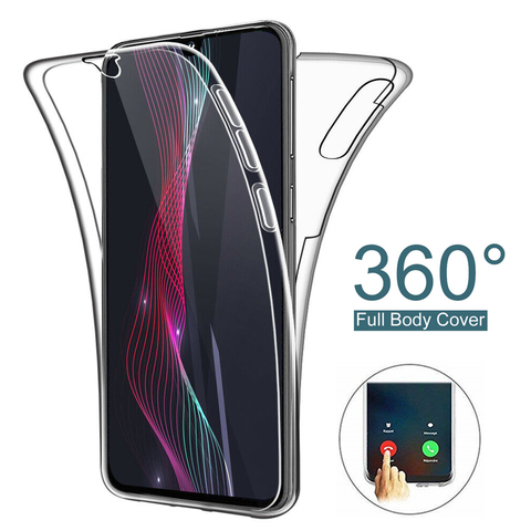 360 Full Body Case For Samsung Galaxy A10 A20 A30 A40 A50 A60 A70 M10 M20 A3 A5 2017 A6 A7 A8 Plus A9 2022 Double TPU Cover Case ► Photo 1/6