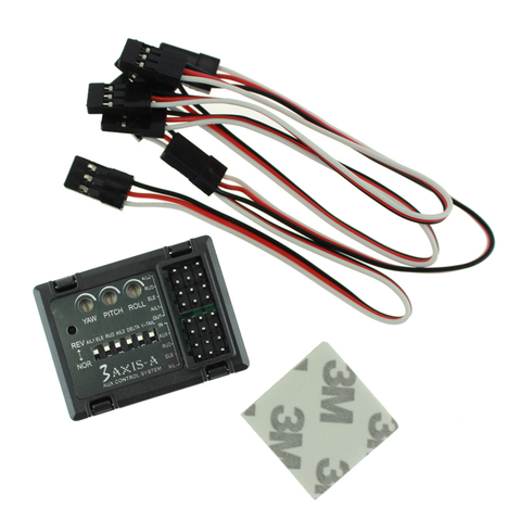 3-axis Flight Controller Stabilizer System Gyro for FPV RC Airplane, Fixed Wing Aircraft, Delta Wing, Gliders ► Photo 1/6