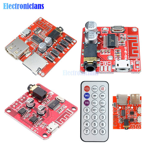 Bluetooth Audio Receiver Board BLE 4.1 4.2 mp3 Lossless Decoder Board Wireless Stereo Music Module Car Speaker TF Card Interface ► Photo 1/6