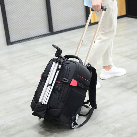 Draw-bar box Professional Large-Capacity Camera Bag Multi-functional Photography Bag Backpack ► Photo 1/6