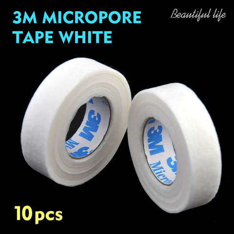3M Micropore Tape Surgical Tape Eyelash Extension apprication Medical breathable lash tape microporous breathable paper tape ► Photo 1/5