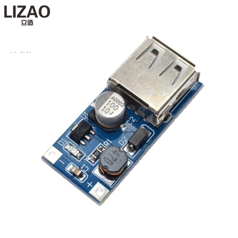 DC-DC USB Output charger step up Power Boost Module 0.9V ~ 5V to 5V 600MA USB Mobile Power Boost Board ► Photo 1/6