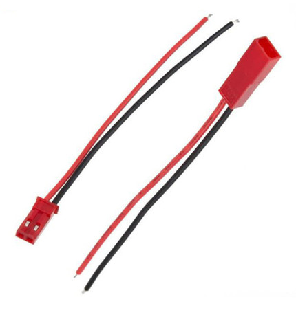 Hot 10 Pairs 100mm JST Connector Plug Cable Male+Female for RC Battery ► Photo 1/2