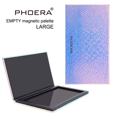 PHOERA Eyeshadow Magnetic Attraction Storage Box Case Makeup Pallete Eye Shadow Empty Magnetic Palette Glitter Patterns TSLM1 ► Photo 1/6