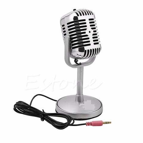 3.5MM Stereo Recording Desktop Computer Laptop Mini Microphone For Sing Chatting Hot Sale ► Photo 1/4
