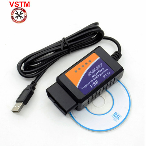 ELM327 V1.5 USB Interface ODB2 Car Code Reader Diagnostic Auto Scanner Tool