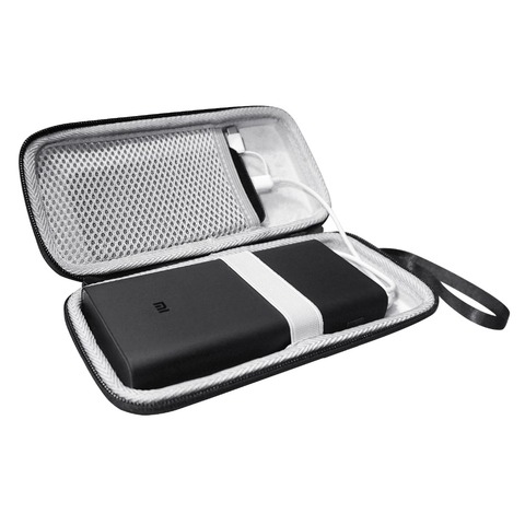 2022 New Fashion Hard EVA Travel Box Case for  Xiaomi Power Bank 3 Pro 20000mAh Cover Portable Battery PowerBank Phone Bag ► Photo 1/6