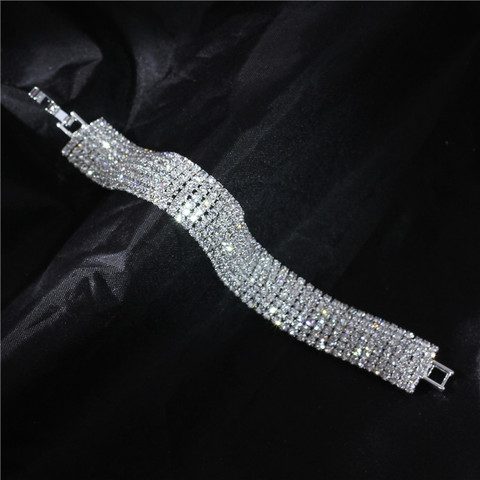 Silver CZ Crystal Bracelet for Women ► Photo 1/6