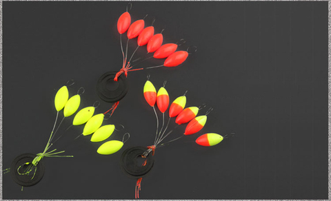 3 Colors 30pcs Seven-star Float Large Medium Small Size Foam Fishing Float Fishing Tackle Accesories Pesca Buoys 6 in 1 FU018 ► Photo 1/6