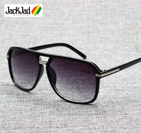 JackJad 2022 Fashion Men Cool Square Style Gradient Sunglasses Driving Vintage Brand Design Cheap Sun Glasses Oculos De Sol 1155 ► Photo 1/6