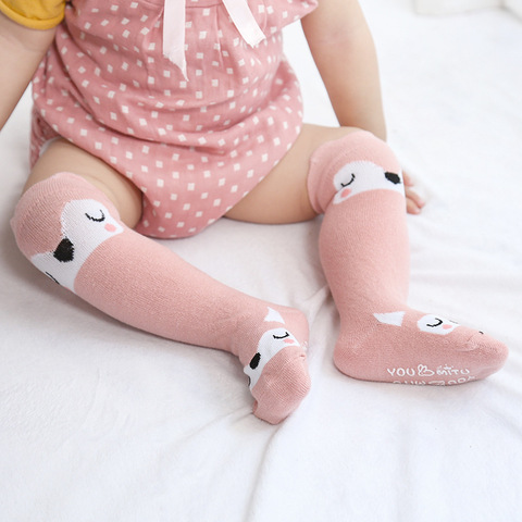 1 pair girl stockings boy baby kids children winter leg warmer toddler knee dancing long Tights ballet Golf rubber anti slip ► Photo 1/6